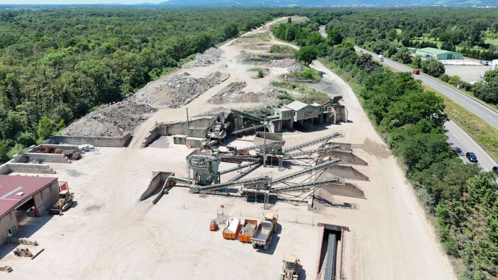 Premys détient des centres de valorisations de matériaux recyclés